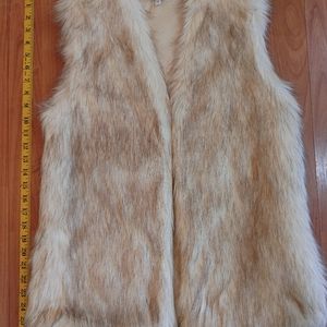 Ellison Small Faux Fur Vest